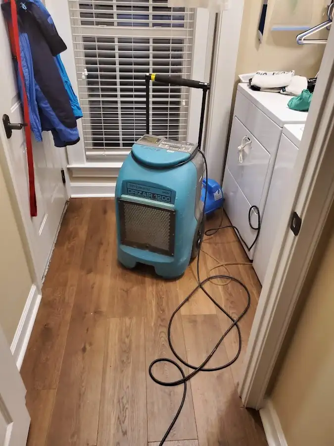 Commercial dehumidifier deployed for Flood Damage Cleanup in Ormond-by-the-Sea